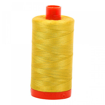 Aurifil Cotton Thread A1050-5015 Gold Yellow - 1422yd, Image