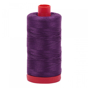 Aurifil Cotton Thread A1050-2582 Dark Violet - 1422yd, Image