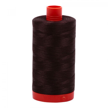 Aurifil Cotton Thread A1050-5024 Dark Brown - 1422yd, Image