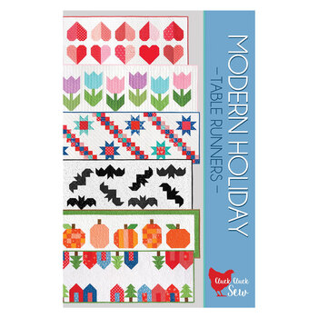 Modern Holiday Table Runners Pattern Book, Image