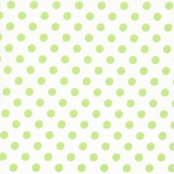 Kimberbell Basics Refreshed MAS8216-G2 Pale Green Dots by Maywood Studio, Image