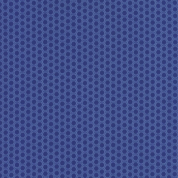 Kimberbell Basics Refreshed MAS8256-B Blue Honeycomb by Maywood Studio, Image