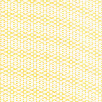 Kimberbell Basics Refreshed MAS8256-S Yellow Honeycomb by Maywood Studio, Image