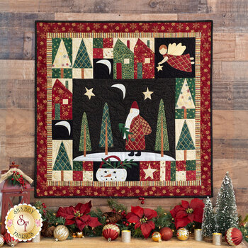  Santa Claus Lane Wall Hanging Kit - Stof Christmas, Image