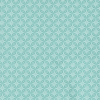 Kimberbell Basics Refreshed MAS9396-Q Aqua Tufted by Maywood Studio, Image