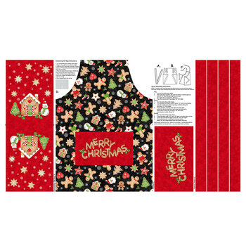 Sugar Coated DP27138-24 Apron Panel by Deborah Edwards for Northcott Fabrics, Image