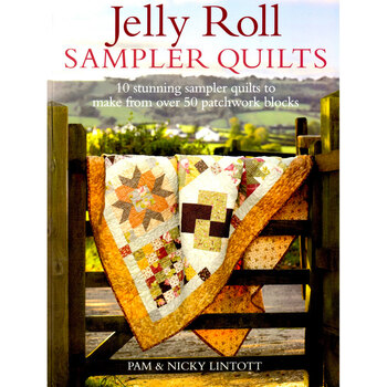 Jelly Roll Sampler Quilts Book, Image