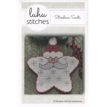 Starshine Santa Cross Stitch Pattern, Image