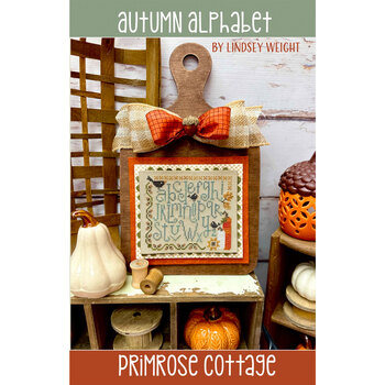 Autumn Alphabet Cross Stitch Pattern, Image