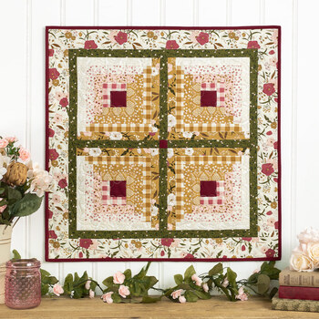 SAMPLE - Log Cabin Wall Hanging - Evermore