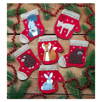  Christmas Critters Kit - Makes 6 Ornaments, Image