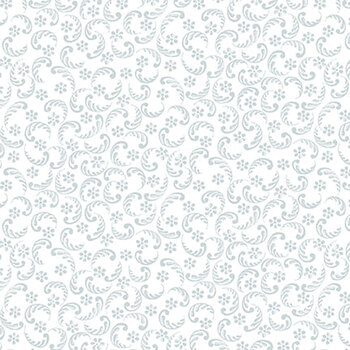 Quilter's Flour V 1257-01W Swirls and Daisies by Henry Glass Fabrics, Image