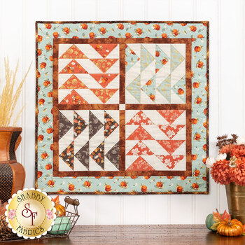  Flying Geese Wall Hanging Kit - Shades of Autumn, Image