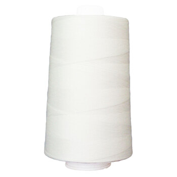 OMNI Polyester Thread #3002 Natural White - 40wt 6000yd, Image