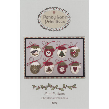 Mini Mittens Christmas Ornaments Pattern, Image