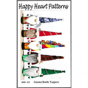 Gnome Bottle Toppers Pattern, Image