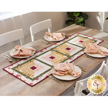  Log Cabin Table Runner Kit - Evermore, Image