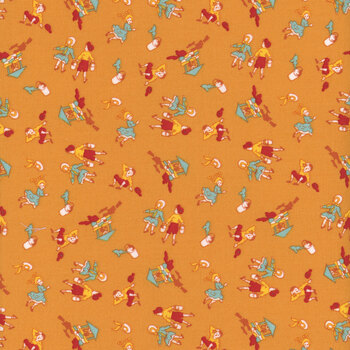 Storytime 30s C13864-ORANGE by Riley Blake Designs, Image