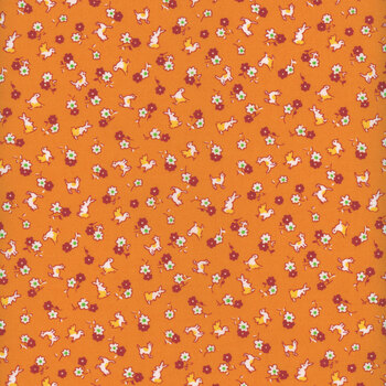 Storytime 30s C13868-ORANGE by Riley Blake Designs, Image