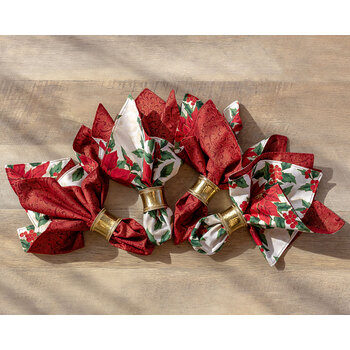 SAMPLE - Cloth Napkins - Holiday Elegance, Image