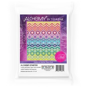 Alchemy Pattern and Starter Paper Piece Pack by Tula Pink, Image