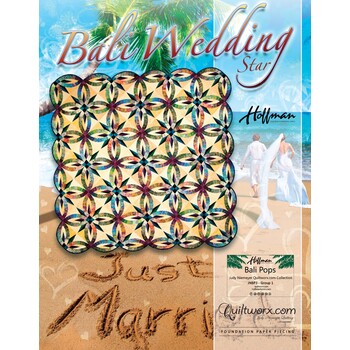 Bali Wedding Star Pattern by Quiltworx , Image