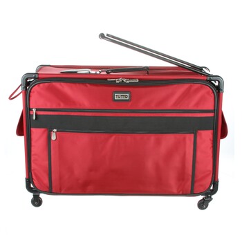 Tutto 2XL Sewing Machine Bag On Wheels - Cherry Red, Image