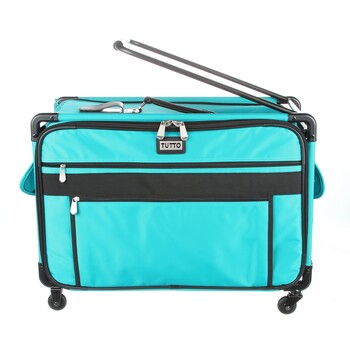 Tutto 2XL Sewing Machine Bag On Wheels - Turquoise, Image