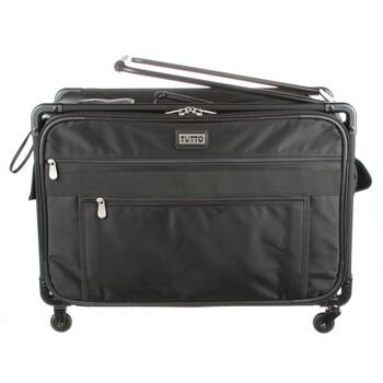 Tutto Extra Large Sewing Machine Bag On Wheels - Black, Image