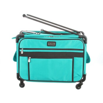 Tutto Medium Sewing Machine Bag On Wheels - Turquoise, Image