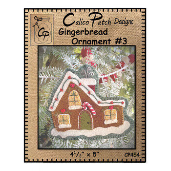 Gingerbread Ornament #3 Pattern, Image