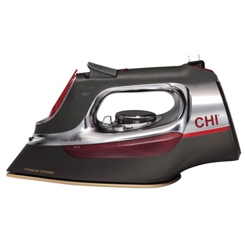 CHI Professional Electronic Retractable Cord Iron #13106, Image