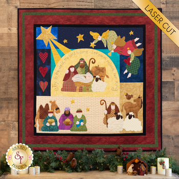  Joy to the World Quilt Kit, Image