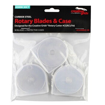 Creative Grids 45mm Replacement Rotary Blade - 30ct, Image