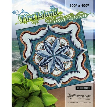 Fire Island Hosta Queen Pattern by Quiltworx, Image