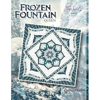 Frozen Fountain Queen Pattern by Quiltworx, Image