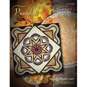 Pumpkin Spice Pattern by Quiltworx, Image