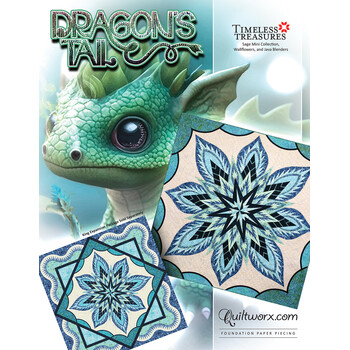 Dragon's Tail Pattern by Quiltworx , Image