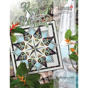 Rain Forest Blossoms Pattern by Quiltworx, Image