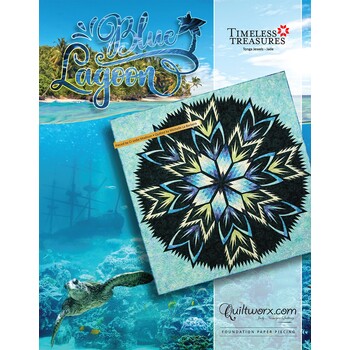 Blue Lagoon Pattern by Quiltworx , Image