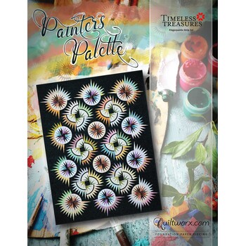 Painters Palette Pattern by Quiltworx, Image