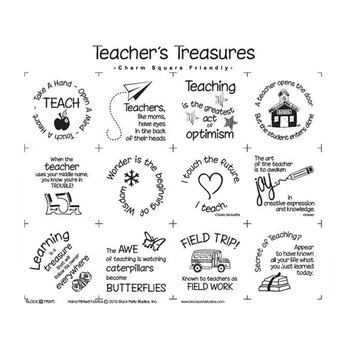 Teacher's Treasures Panel - White, Image