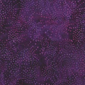 Full Bloom 721401043 Dark and Light Purple Dots by Barbara Persing & Mary Hoover for Island Batik, Image