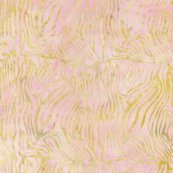 Full Bloom 721402019 Blush and Light Green Bark by Barbara Persing & Mary Hoover for Island Batik