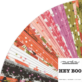 Hey Boo  Jelly Roll by Lella Boutique for Moda Fabrics, Image