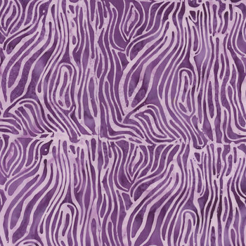 Full Bloom 721402038 Dark and Light Purple Bark by Barbara Persing & Mary Hoover for Island Batik, Image