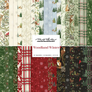 Woodland Winter  Layer Cake by Deb Strain for Moda Fabrics, Image