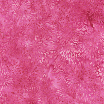 Full Bloom 721404034 Pink Marigold by Barbara Persing & Mary Hoover for Island Batik, Image