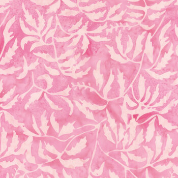 Full Bloom 721405031 Light and Dark Pink Parsley by Barbara Persing & Mary Hoover for Island Batik