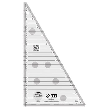 Creative Grids Half Sixty Triangle Ruler - #CGRT30, Image